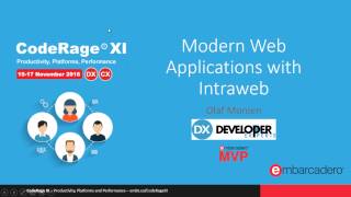 Coderage XI  Modern Web Applications with Intraweb and Bootstrap [upl. by Holli281]