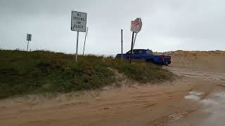 Hurricane Milton Northeast Florida CoastDriving the A1A Coastal Hwy Marineland to Crescent Beach [upl. by Eiramanig528]