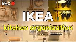 IKEA kitchen organization installation SHOWROOM shopping in korea vlog haul  KOREA VLOG FOOD [upl. by Arriet]