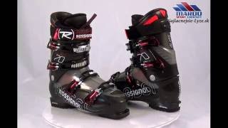 lyziarky ROSSIGNOL ALIAS 70 sensor easy entry flex 70 liner comfort fit BLACK transparent [upl. by Doria]