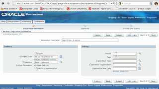 Oracle Sourcing Fundamentals Training  Create RequisitionPart2 [upl. by Christenson124]