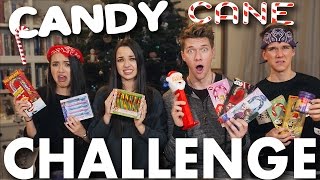 CANDY CANE CHALLENGE  BEAN BOOZLED CHALLENGE Merrell Twins vs Key Bros  Collins Key [upl. by Also]