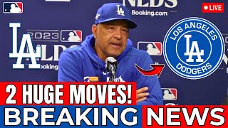 WEB BOMB DODGERS MAKING 2 HUGE MOVES IN THE MLB DAVE ROBERTS CONFIRMED Los Angeles Dodgers News [upl. by Gebelein79]