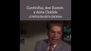 Cantinflas Don Ramón y doña Clotilde juntos en está escena [upl. by Orecic558]