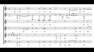 Una hora non potuistis C Gesualdo Score Animation [upl. by Iridissa]