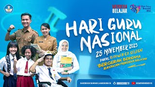 Puncak Peringatan Hari Guru Nasional 2023 [upl. by Brenner]