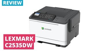 Printerland Review Lexmark C2535dw A4 Colour Laser Printer [upl. by Lecia]