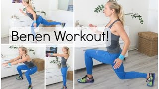 10 min Mooie Benen en Billen Thuis Workout [upl. by Berlin]