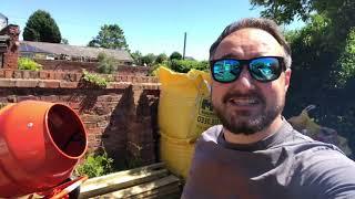 HOW TO BUILD A RAISED GARDEN SHED BASE  GARDEN SHED PROJECT  Part 1 [upl. by Macilroy699]