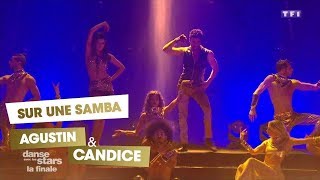 DALS S08  Agustin Galiana et Candice Pascal dansent une Samba sur quotMi Gentequot [upl. by Maisie]