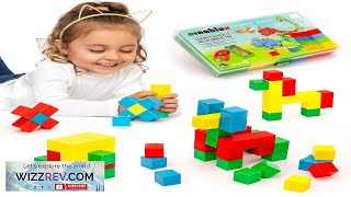 JitteryGit Dino Magnetic Blocks Puzzle 40 STEM Magnets for Kids Review [upl. by Hochman]