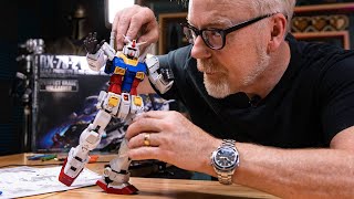 Adam Savages First Gundam Build—RX782 Perfect Grade Unleashed [upl. by Granny62]