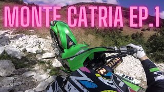 verso la VETTA del MONTE CATRIA 1700m  enduro  Ep 1 [upl. by Adorl]