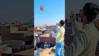 Kite flying grong x patang toot gayi kiteflying kitefestival trendingshortsvenkat1588 ytshorts [upl. by Nevarc]