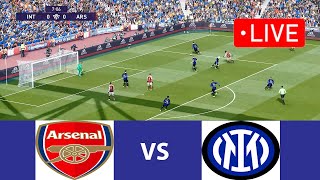 🔴Arsenal vs Inter Millan LIVE FOOTBALL MATCH TODAY I Arsenal Football Live I Pes 21 Game [upl. by Ibbie66]