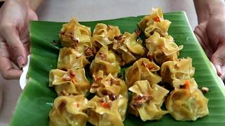 PAANO GUMAWA NG SIOMAI l EASY RECIPE l Donna Lalabs [upl. by Adriena]