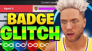 FASTEST MAX BADGES amp 99 OVERALL METHOD on NBA 2K24  BEST BADGE amp MyPOINTS GLITCH on 2K24 [upl. by Nollahs42]