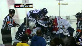 Jordin Tootoo lays out Frolik 121110 [upl. by Nasho]