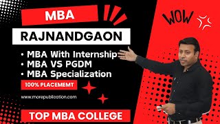 TOP MBA COLLEGE IN RAJNANDGAON  BEST MBA COLLEGE IN RAJNANDGAON 2025  ADMISSION  FEE [upl. by Cand]