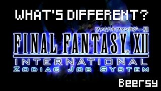 LEVEL UP Final Fantasy XII  International Zodiac Job System [upl. by Bakeman]