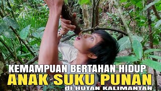 Masuk hutan kalimantan bersama Anak suku punan [upl. by Ayatnohs602]