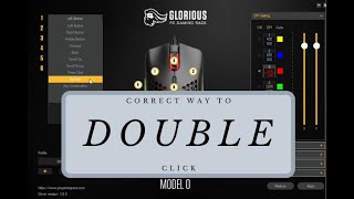 Glorious Model O How to Double Click MACRO [upl. by Leachim739]