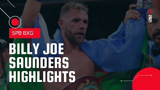 BILLY JOE SAUNDERS HIGHLIGHTS  SOUTHPAW SLICKNESS [upl. by Senskell]