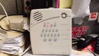 GE Simon 3 Alarm System Programmed to Dial a Phone Number [upl. by Mackenie111]