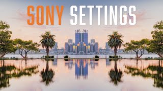 The BEST Landscape Settings for Sony Cameras  Sony Alpha Landscape  Ep 2 [upl. by Paz]