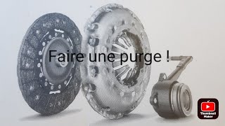 Butée hydraulique sans vis de purge [upl. by Lyrad660]