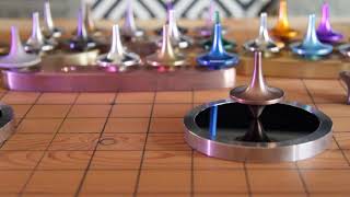 ForeverSpin Spinning Top  Copper  Steady Spinner soft metal [upl. by Ednew791]