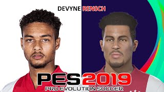 DEVYNE RENSCH  PES 201920202021  FACE BUILD amp STATS [upl. by Harley]