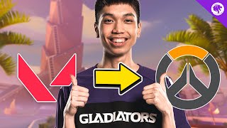 How Patiphan is getting ready for Overwatch 2  LA Gladiators [upl. by Padraic]