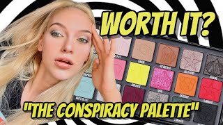 THE CONSPIRACY PALETTE REVIEW  ITSKRYSTAL [upl. by Ninazan]