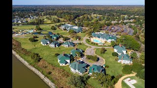 Kingsmill  Williamsburg VA  Aerial Video [upl. by Philpot]