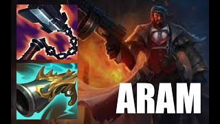 Goredrinker Graves ARAM RunesBuild  High Elo ARAM Full Game VOD [upl. by Arsi]