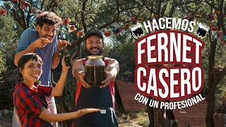 CÓMO HACER FERNET ARTESANAL EN CASA COMO UN PROFESIONAL  licor de hierbas medicinales para regalar [upl. by Lias389]