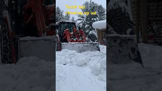 Tractor Tooth Bar Ripping Up Ice bxpanded piranha pro tooth bar tractorattachments [upl. by Hayes762]