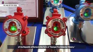 MEKASENTRON hydrogen flame detector introduction movie [upl. by Marlow]