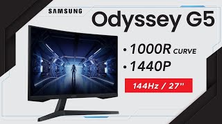 Samsung Odyssey G5  Its not Great But its Good [upl. by Norrahc]