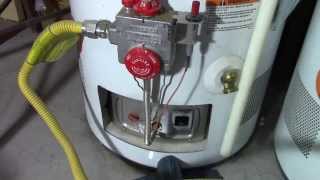 How to relight a water heater pilot light [upl. by Vasquez663]