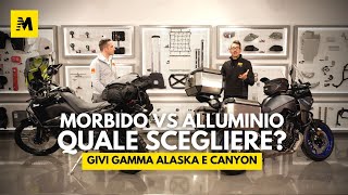 Borse morbide o in alluminio Alaska e Canyon la soluzione secondo Givi  Recensito [upl. by Naynek]