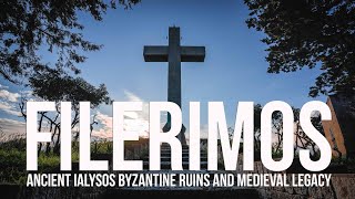 A Cinematic Journey Through Filerimos Hill Ancient Ialysos Byzantine Ruins and Medieval Legacy [upl. by Ainej]