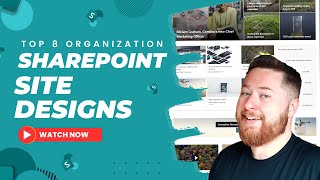 Top 8 SharePoint Designs for Organisations in 2023  SharePoint Intranet Examples [upl. by Irek685]