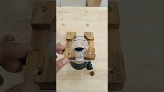 Flush trimming trimmer jig short woodworking [upl. by Richma]