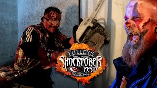 Tulleys Farm Shocktober Fest 2024  INSIDE THE SCARE MAZES [upl. by Nilknarf167]