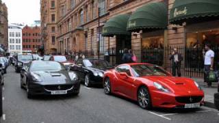 BEST ARAB SUPERCAR COMBOS IN LONDON JULY 2010 [upl. by Kerry]