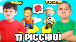 IL BIMBO CINESE PAZZO SFIDA in 1v1 ALFONSINO su STUMBLE GUYS ITA ma FINISCE MALE🤣 [upl. by Brewer]