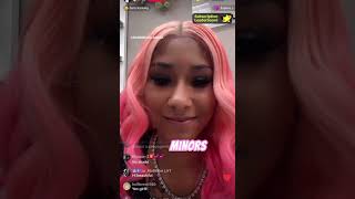 Nicki Minaj Sister “Ming Li” On Her Dropping Out Of School nickiminaj trendingshorts [upl. by Millwater]