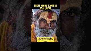 Hindu Aghori Sekte Ekstrem Penganut Kanibalisme Asal India shorts [upl. by Silado]